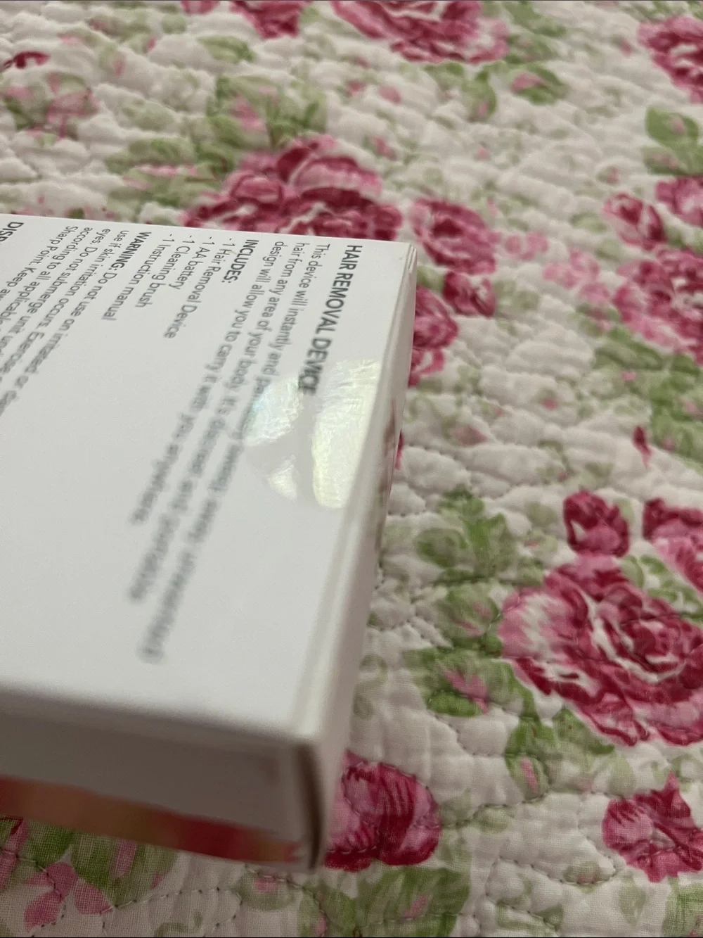 Glossmetics Hair Removal Device